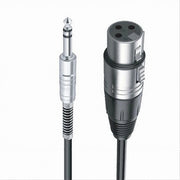 Trade Shop - Cavo Jack 6.5 Mm A Xlr Femmina Audio Prolunga Per Microfono Da 1.8 Metri Jxlr-05 -