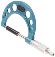 Micrometro per misurazioni all'aperto alta precisione - Acciaio inossidabile - Misura della spessore - Portata di misura 50-75 mm - Scali chiari - Progetto portatile - Micrometro