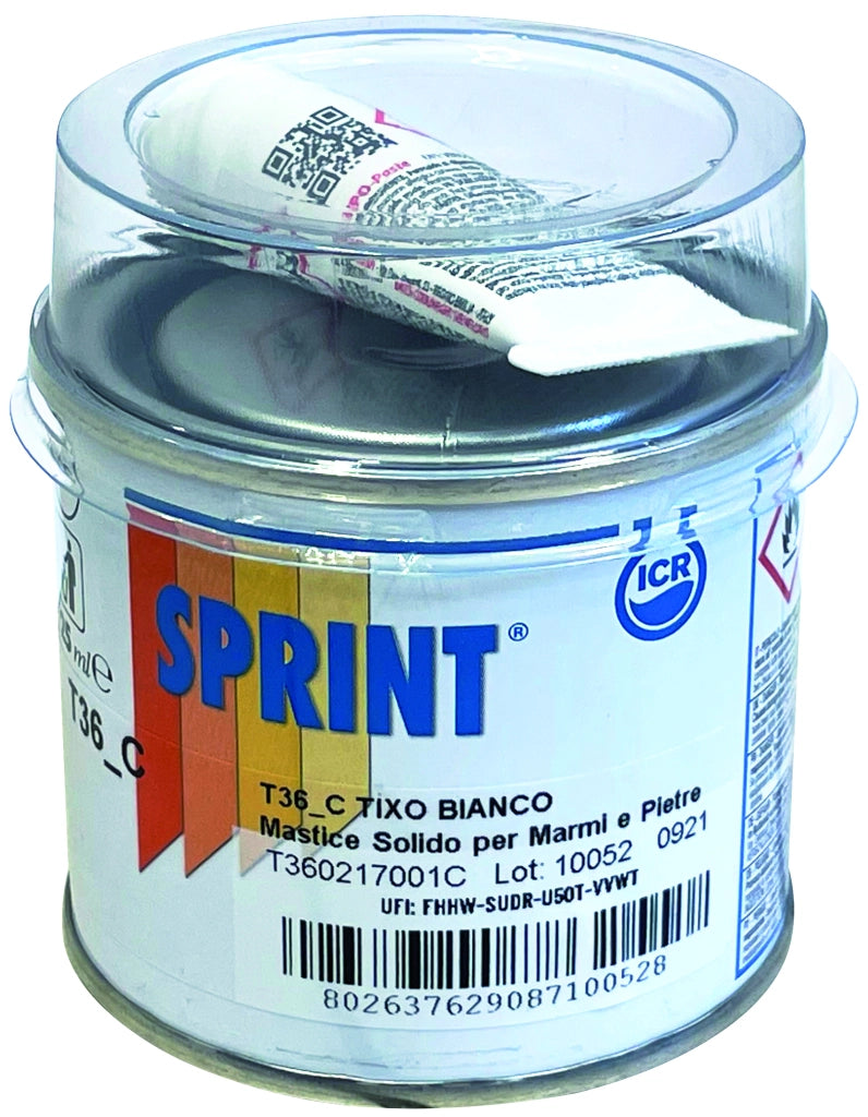 STUCCO PER MARMO BIANCO  ml. 500 12.00 pz