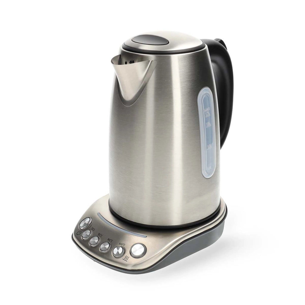 Bollitore elettrico in acciaio da 1,7 l Wi-Fi Connected Temperatura regolabile Argento Nedis