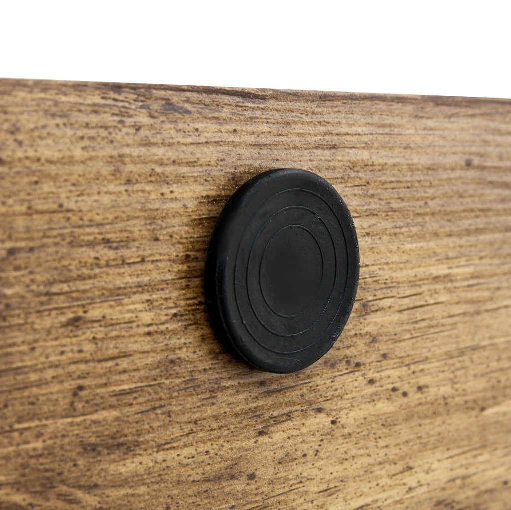 Tavolino da caffè 90x50x30 cm rettangolare senza montaggio in MDF naturale