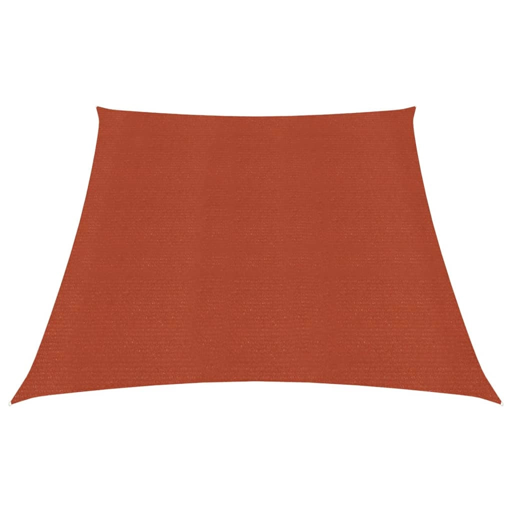 Vela ombreggiante 160 g/m² 3/4 x 2 m HDPE terracotta 02_0009346