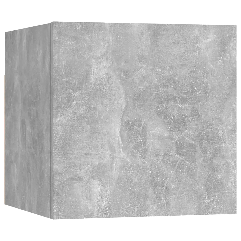 Set di Mobili Porta TV 6 pz Grigio Cemento in Legno Multistrato 3079140