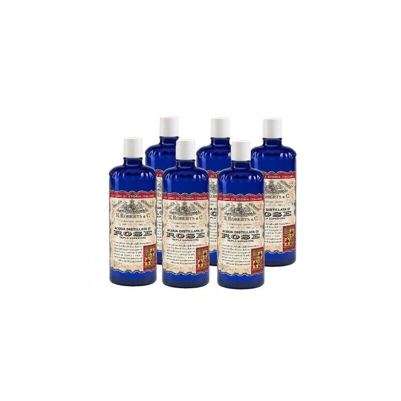 6 ASTRINGENTI E TONICI RINFRESCANTI ACQUA ALLE ROSE 300 ML