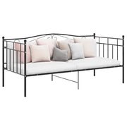 Divano letto-Sofa Letto-Daybed Telaio Nero in Metallo 90x200 cm 129089