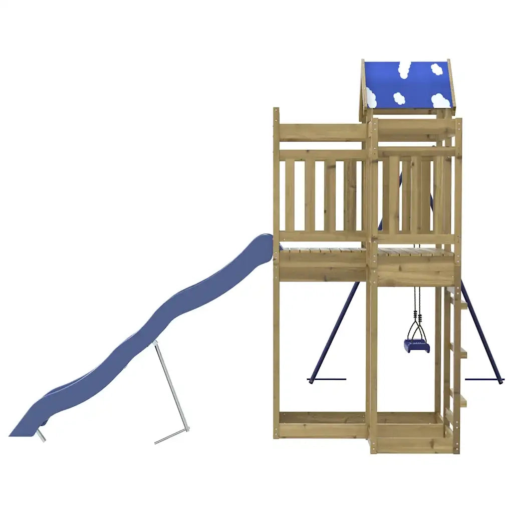 Set da Gioco da Esterno in Legno di Pino Impregnato 3279000