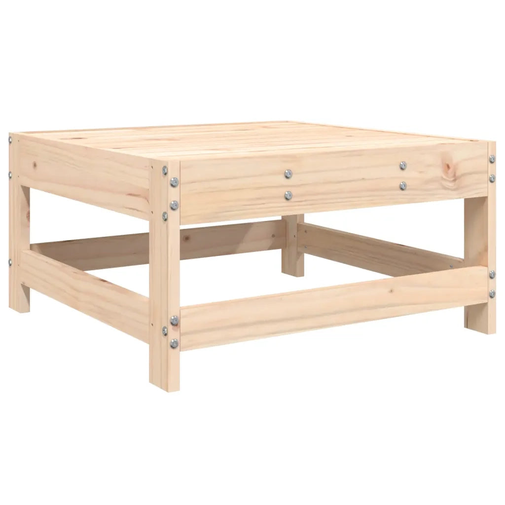 Salotto da Giardino-Set Salotto da Giardino 4 pz in Legno Massello di Pino