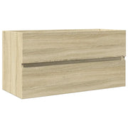 Mobile Lavabo | Armadio Lavabo Rovere Sonoma 90x38,5x45 cm in Legno Multistrato