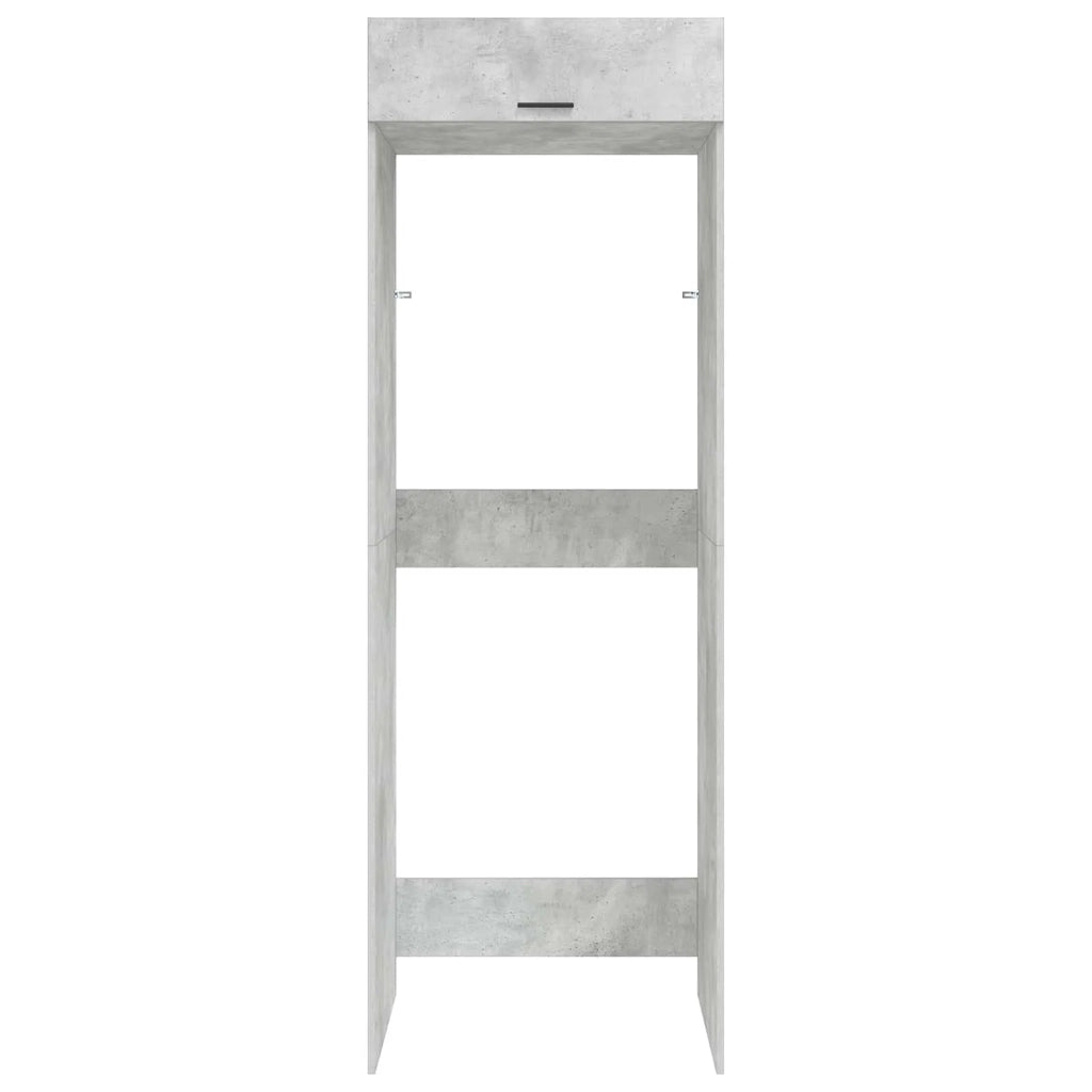 Mobiletto per lavatrice Calcestruzzo 67,5 x 68 x 200 cm 3422787