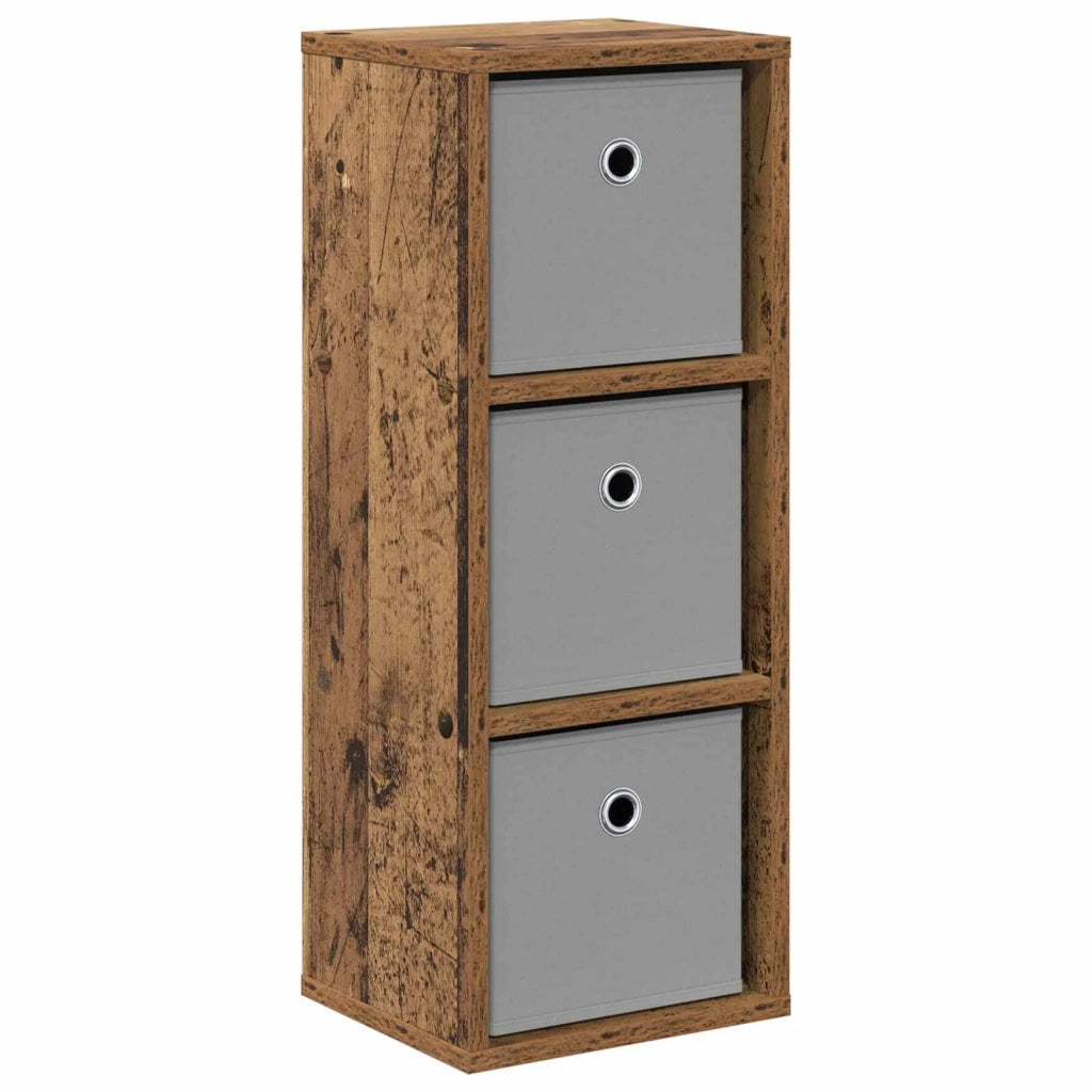 Credenza con cassetto Legno vecchio 25,5 x 22 x 69,5 cm