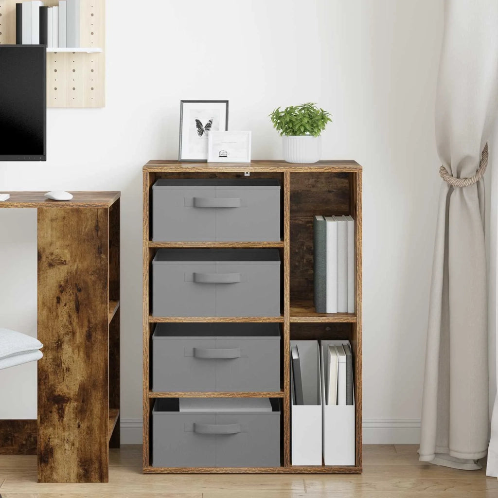 Credenza con cassetto Rovere fumé 60 x 33,5 x 84 cm 8000472