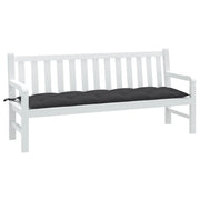Cuscino Panca da Giardino Antracite MÃ©lange 100x50x7cm Tessuto