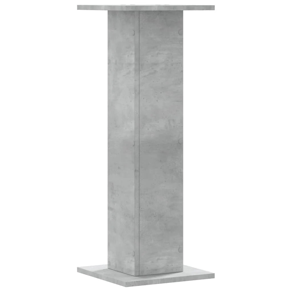 Portavasi mobili per fiori set da 2 legno ingegnerizzato grigio 02_0045339