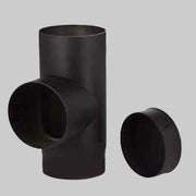 RACCORDO A T PER STUFE A LEGNA  Ø 130 mm     MADE IN ITALY