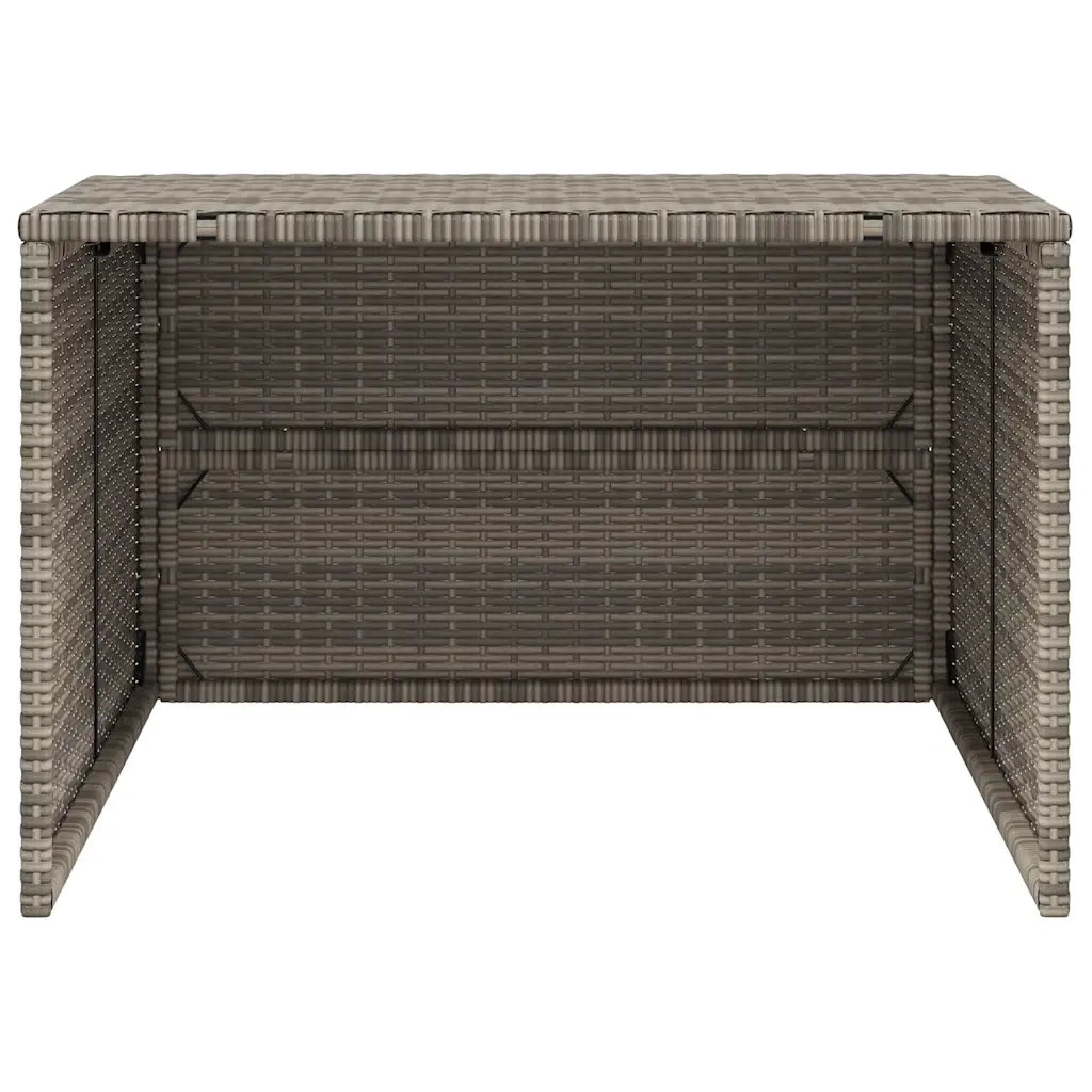 Garage per Robot Tosaerba Grigio 86x90x52/57 cm in Polyrattan