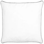Guanciale morbido in cotone di japara bianco 80 x 80 cm design tradizionale guanciale per dormire