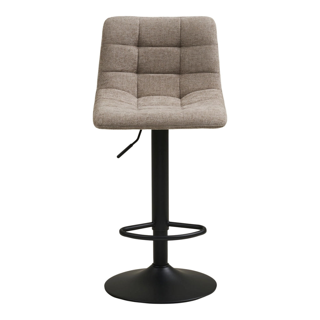 Set di 2 Sgabelli Alti Middelfart, Beige, Poliestere, 43x45x108 cm