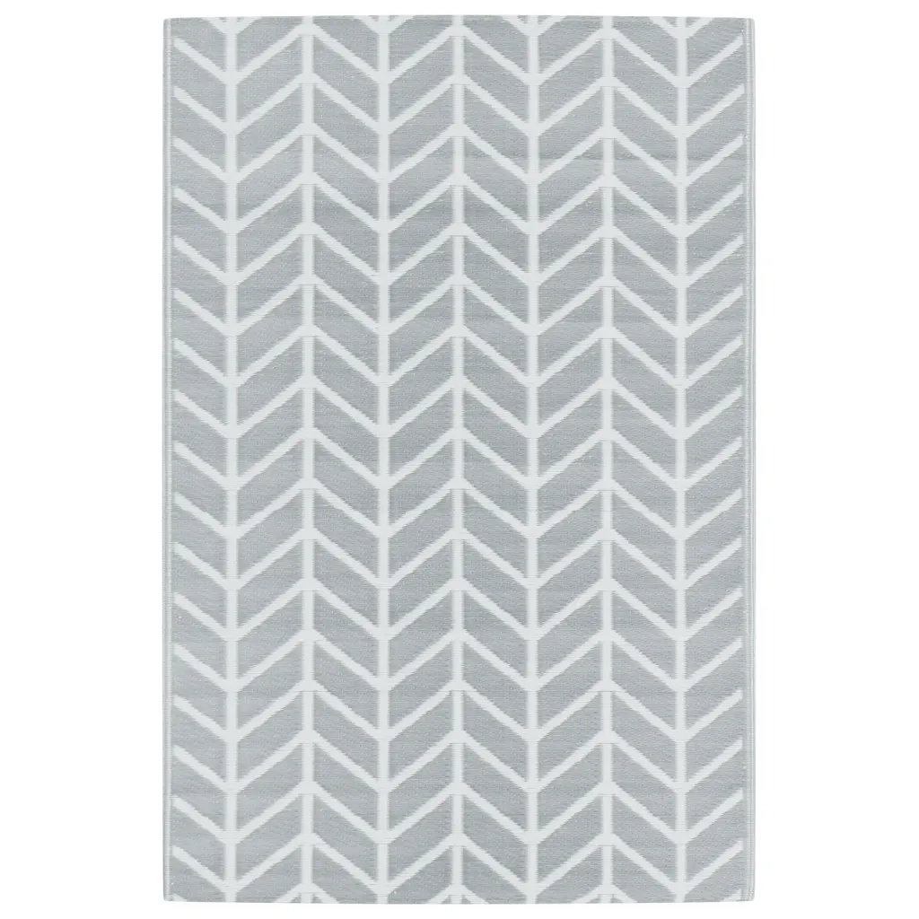 Tappeto da Esterni ARAKIL Grigio 120x180 cm in PP CFW2056770