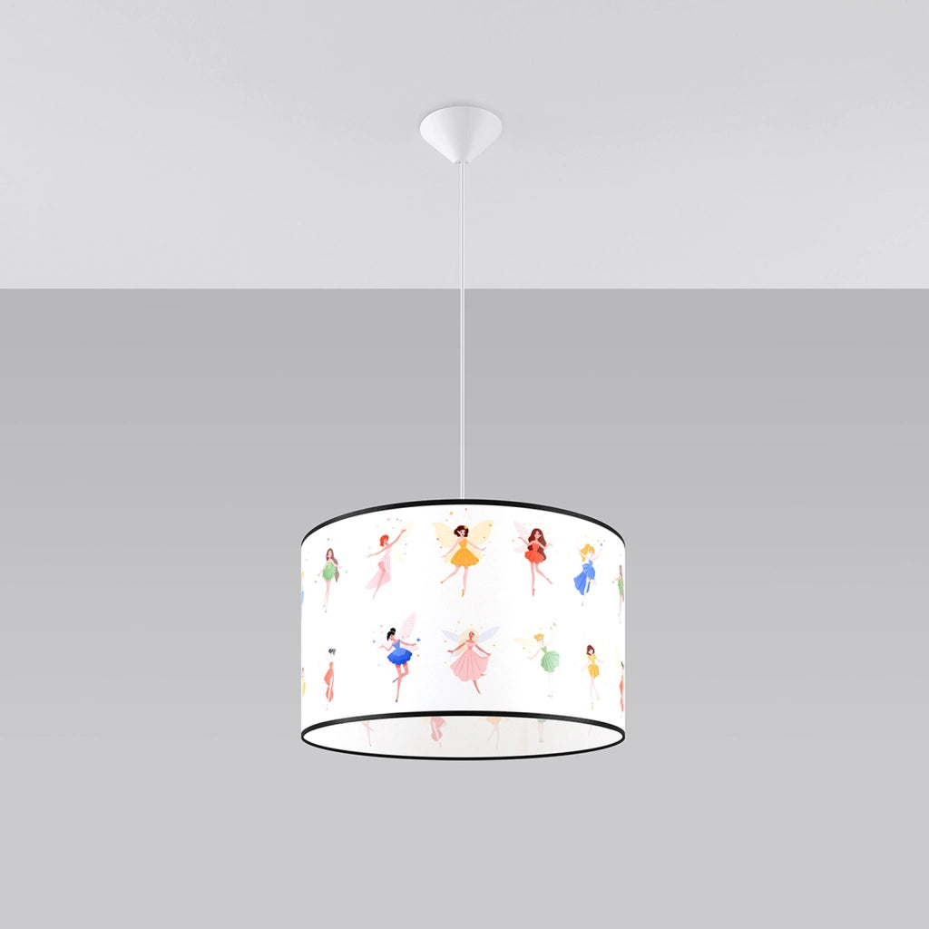 Lampada a sospensione bimbi Fate Ø40 E27 15W Pure Lume