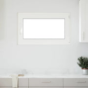 Finestra per Soffitta RISOR 100 x 70 cm PVC e Vetro Bianco