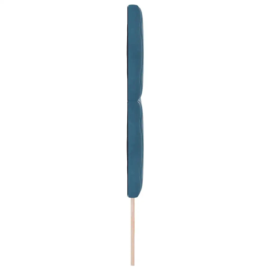 Testiera con testiera Blu scuro 144 cm Velluto 3337923