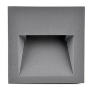 Lampada LED da scala Q7 quadrata 3W 4000K IP44 grafite Polux