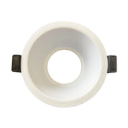 Porta Faretto Da Incasso Bianco, Per Led GU10 MR16 Rotondi, Foro 75mm, 96X60mm, Profondo Effetto Retroilluminato