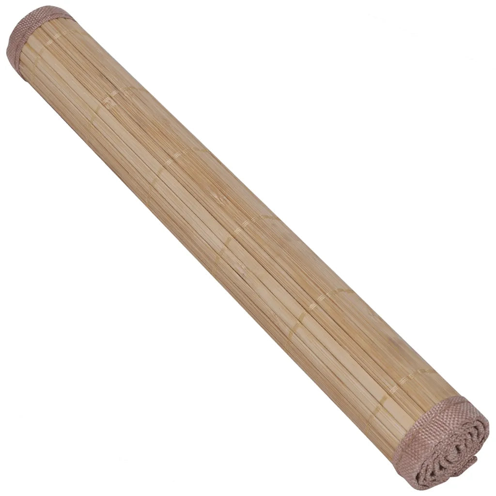 6 Tovagliette di Bamboo 30 x 45 cm Marrone CFW6687692