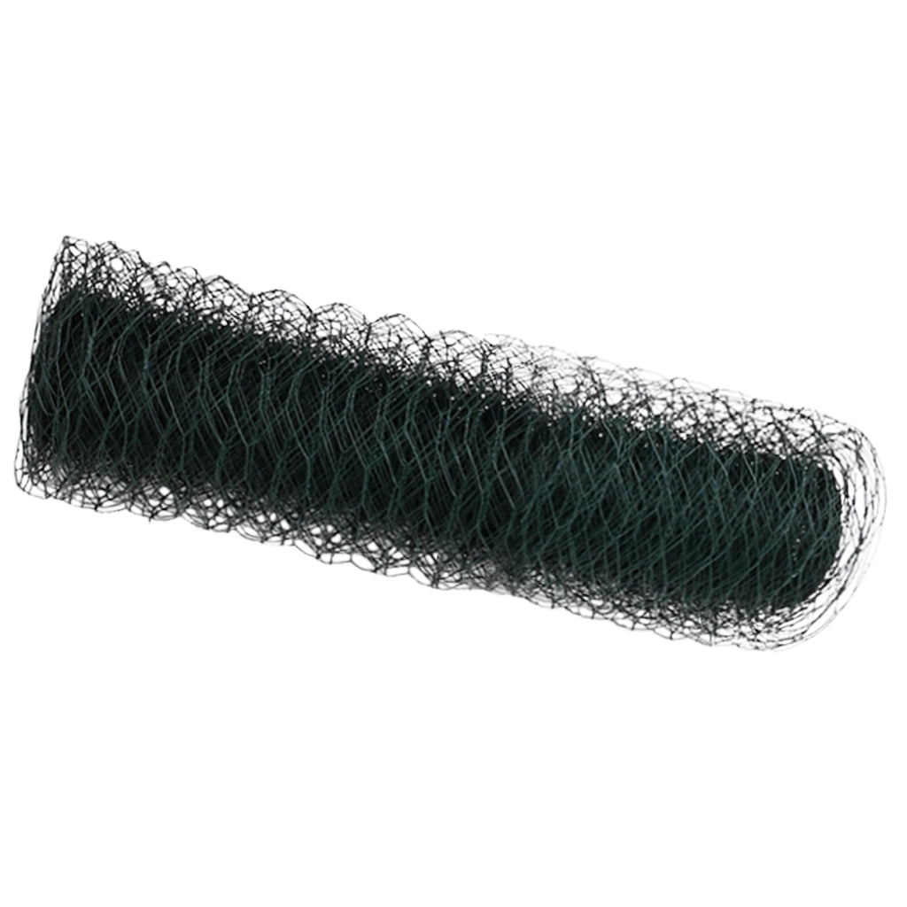 Recinzione Esagonale Verde 0.8x25 m Acciaio