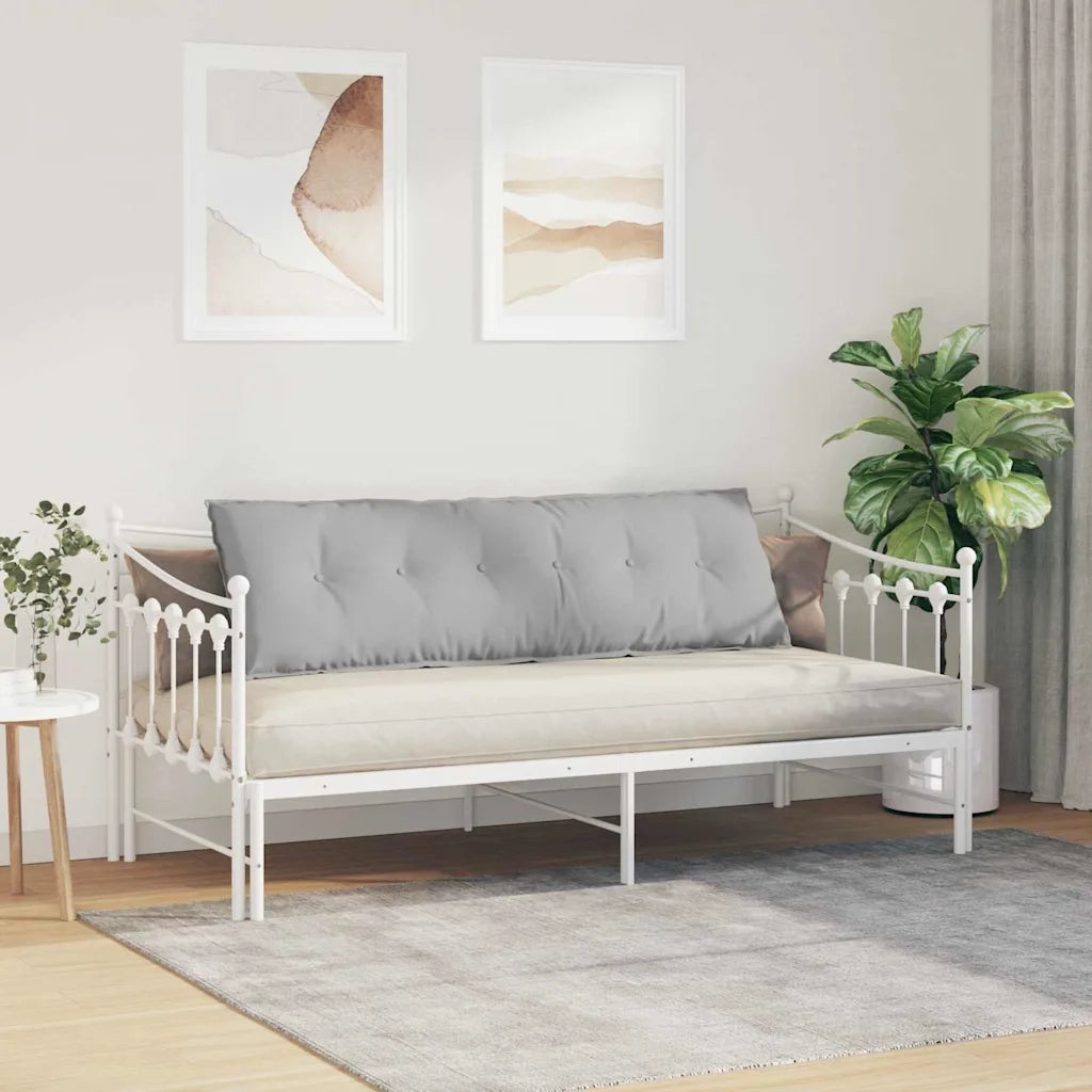 Cuscino per Schiena | Cuscino dorsale Grigio Nuvola 160 x 19 x 50 cm Tessuto
