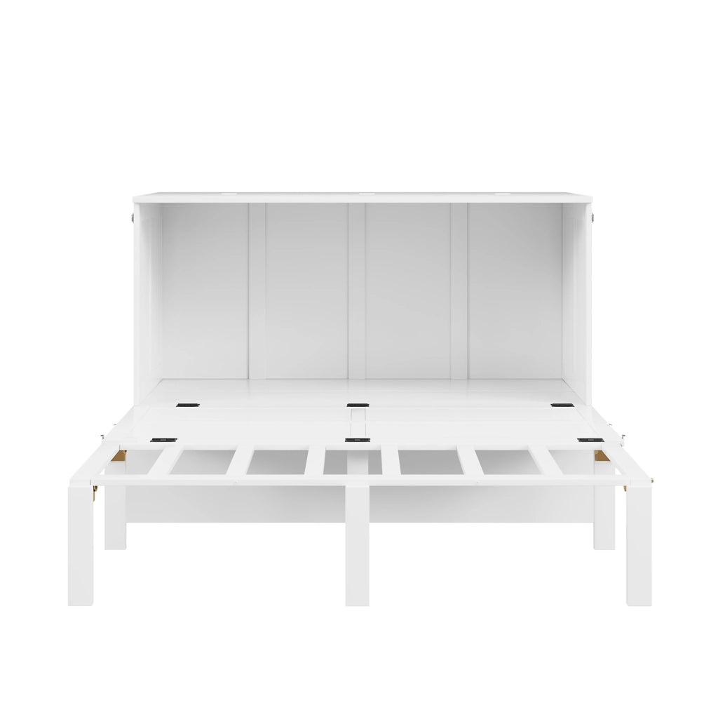 LETTO Pieghevole verticale 140x200 cm Legno Bianco