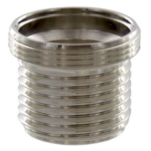 RACCORDO OTTONE CROMATO FILETTATO 24X1M-1/2M- CHINA GUANGZHOU 6010- 10,0 pz