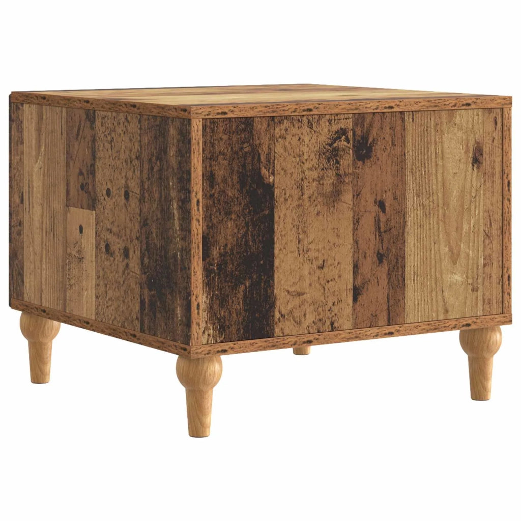 Tavolino da salotto con cassetto Legno antico 49 x 50 x 40 cm