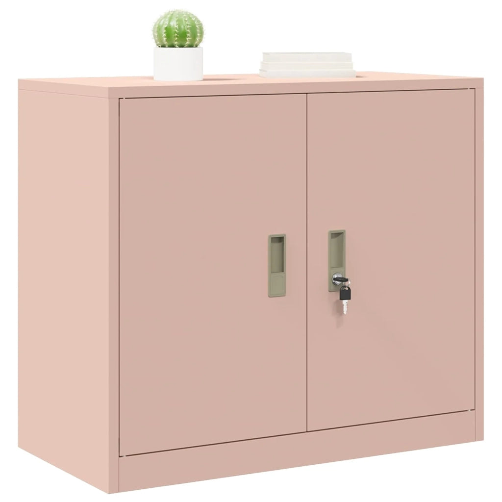 Armadio Rosa 80 x 40 x 70 cm Acciaio