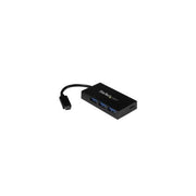 Startech.com hub portatile usb 3.1 gen 1 a 4 porte - usb-c a 3 usb-a e 1 usb-c - HB30C3A1CFB