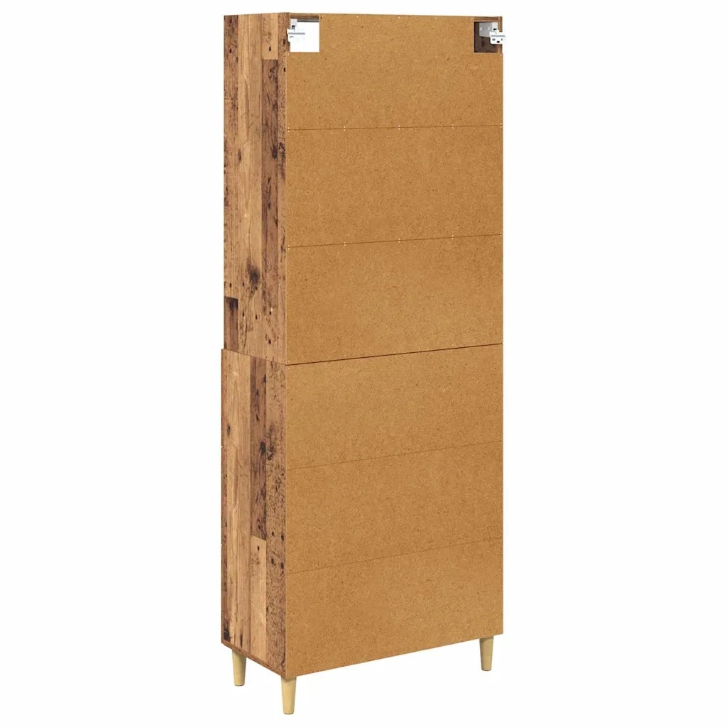 Credenza Legno vecchio 69,5 x 34 x 180 cm Legno multistrato