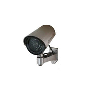 Trade Shop - Telecamera Finta Dome Dummy Con Led Ir Lampeggiante Camera Videosorveglianza -