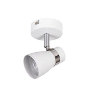 Applique Kanlux ENALI 28760 bianco/cromo GU10 1 luce