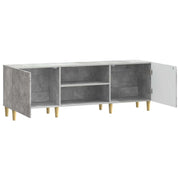 Mobile TV | Armadietto TV | Mobile Porta TV 150 x 31 x 50 cm Grigio Cemento Legno ingegnerizzato