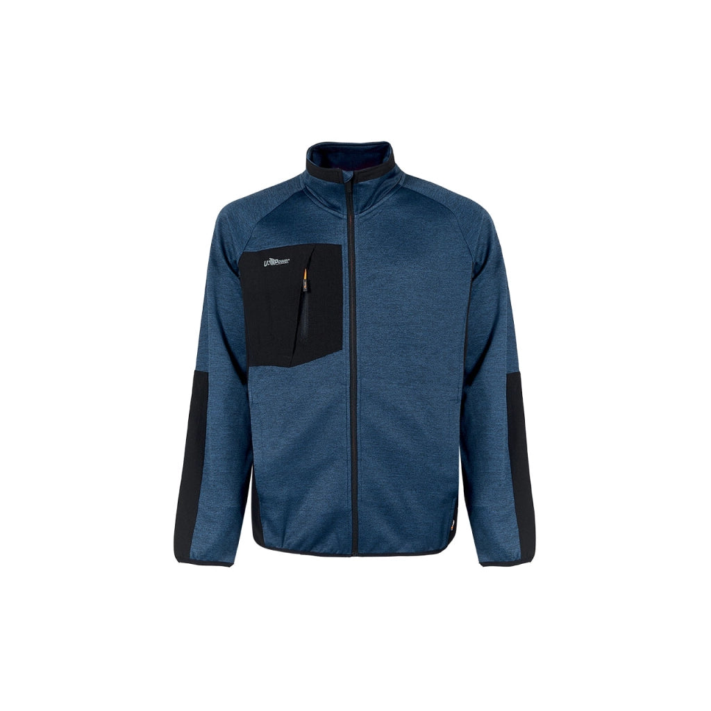 FELPA DA LAVORO 'HULL' taglia  XXL - deep blue  - UPOWER
