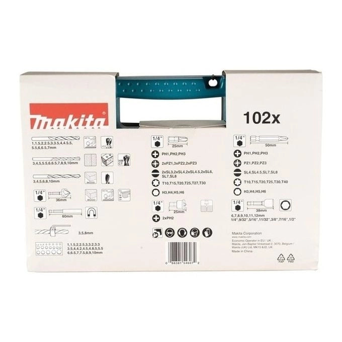 Makita B-68432 punta per trapano Set di punte per trapano 29 pz