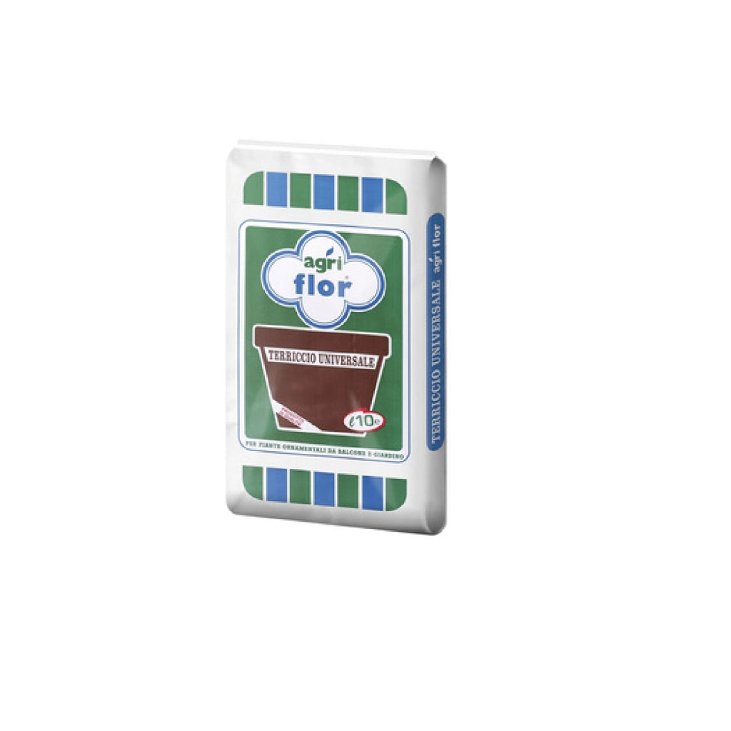 Terriccio universale per ortocoltura e floricoltura con sali minerali 10-20-50-80 Lt AGRIFLOR 20 LT