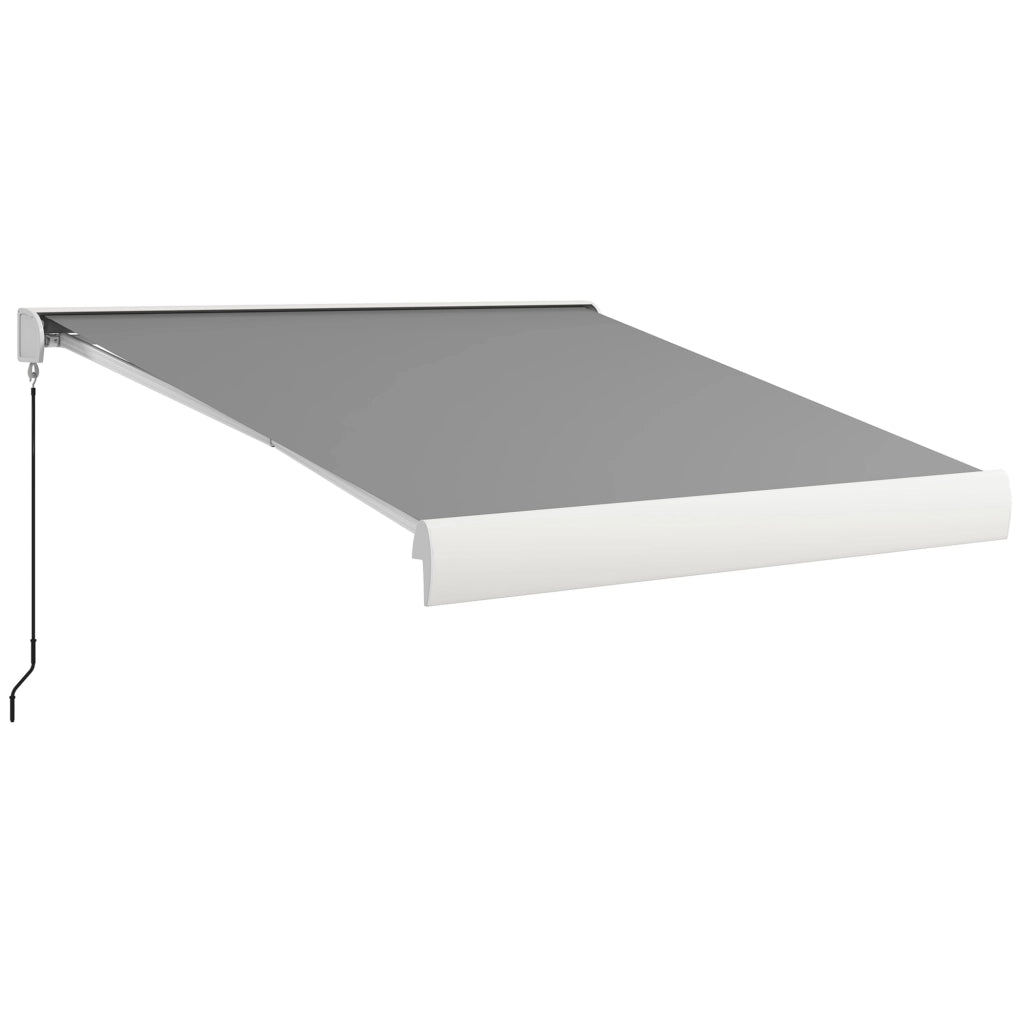 Tenda da esterno motorizzata ¨C zephmum ¨C grigio chiaro 3x2.5m
