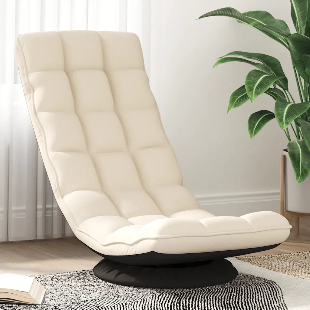 Sedia da Terra Girevole in Lino 70x51x79 cm CFW4302730