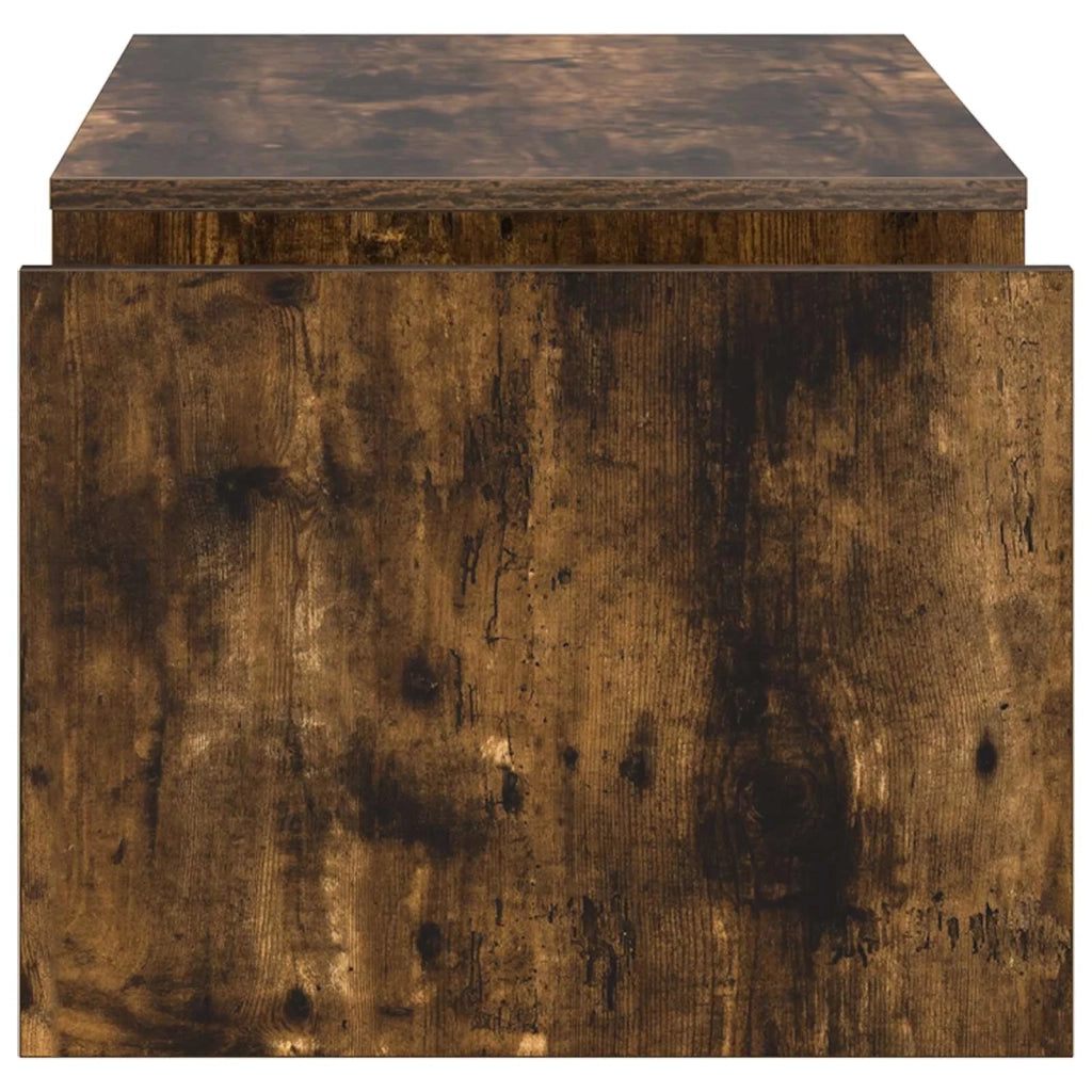 Tavolino da salotto | Tavolino da caff¨¨ | Tavolino da Soggiorno Rovere fum¨¦ 90 x 45 x 35 cm