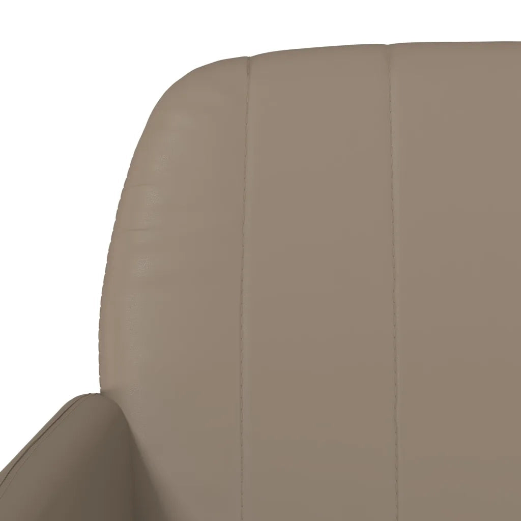vidaXL Panca Cappuccino 107x80x81 cm in Similpelle