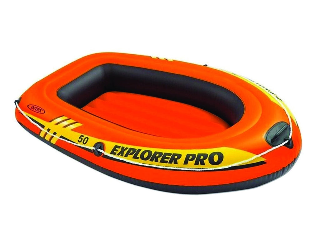 CANOTTO GONFIABILE CON TRE CAMERE D'ARIA EXPLORER PRO 50 +6 ANNI cm.137x85x23h.  peso kg.1,97 (58354)    INTEX