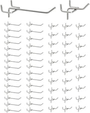 Haken per parete in acciaio inossidabile - 60 pezzi - 5cm/10cm - superficie verniciata