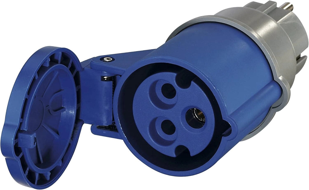Adatt.presa iec 16a spina schuko