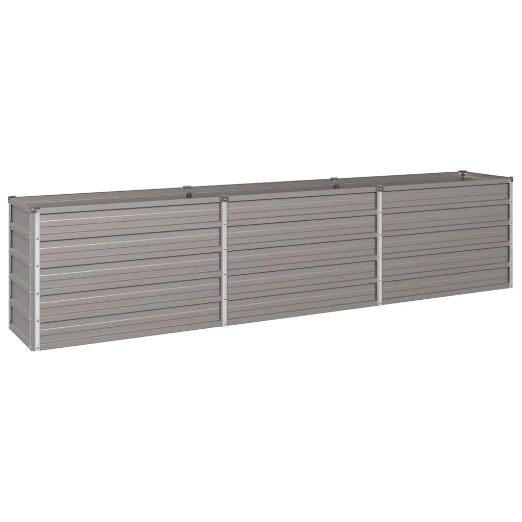 Letto rialzato da giardino Ruggine 240 x 40 x 55 cm cartone 8006259